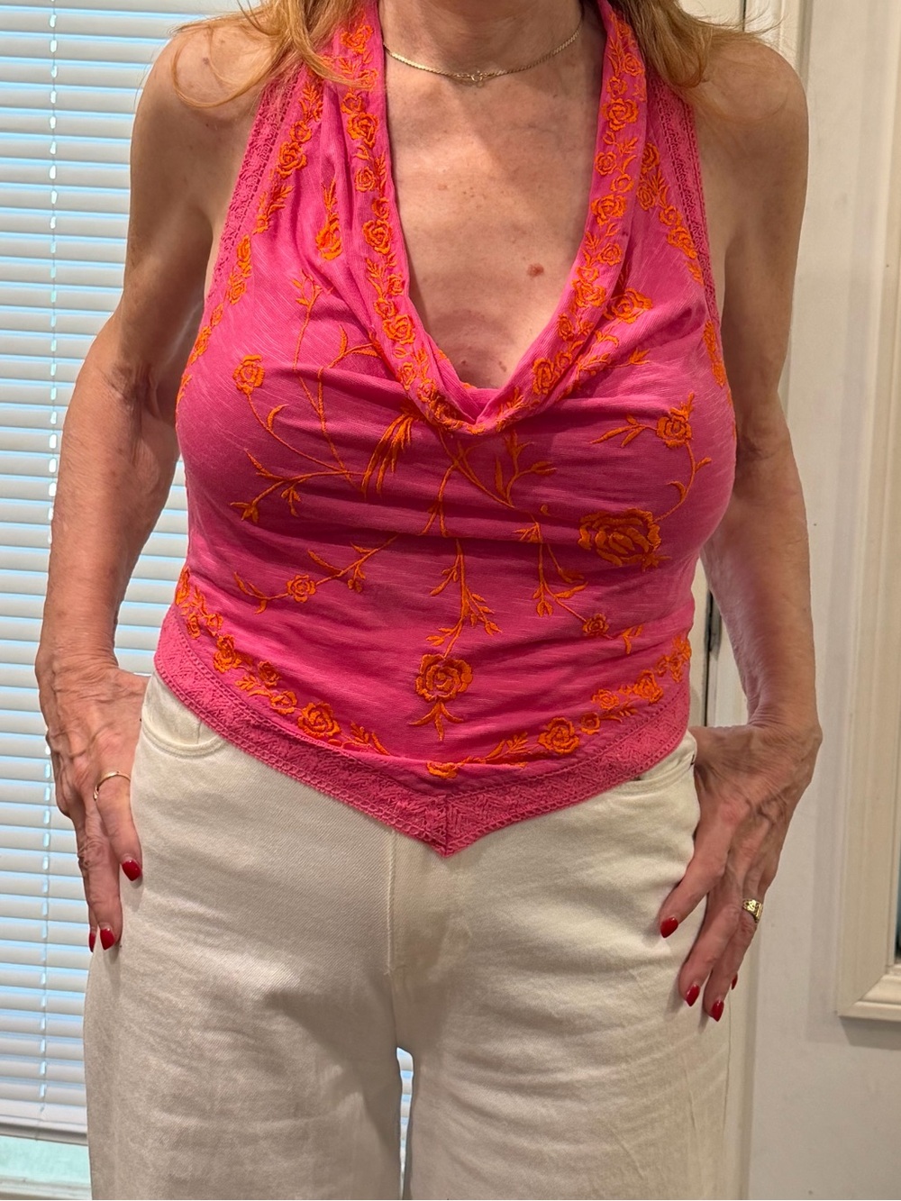Free People How’s It Going Halter Top